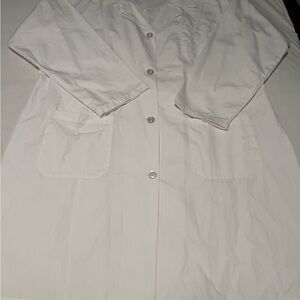 Men's Classic White Trench Coat